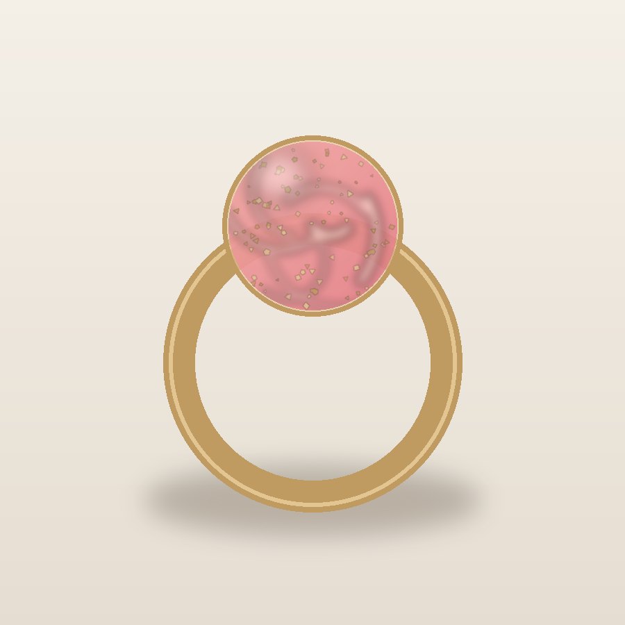 Bague Solitaire Aube