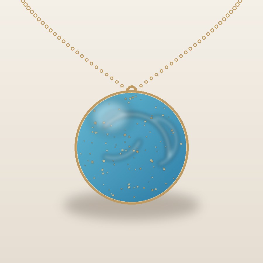 Collier Perle du Lac